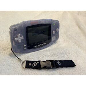 Nintendo Game Boy Advance GBA Console AGB-001 - Glacier - 100% OEM Tested WORKS